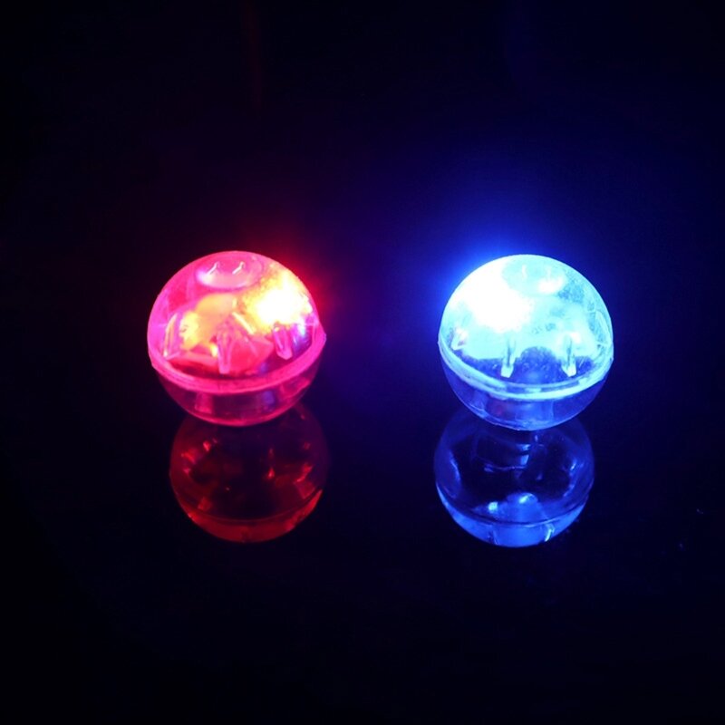 Blinkende LED-Ball Lichter 50 Bulk Spielzeug austauschbare Lampen leuchten Licht Garten-Kugel nach Hause Hochzeit Requisiten Hinterhof Dekor atio