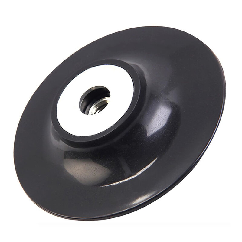 5/6'' 125/150mm Fiber Disc Backing Pad With Lock Nut For Angle Grinder M14 Threaded Adapter Plate Sanding Discs