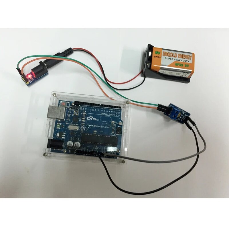 10 buah DC 0-25v Sensor tegangan standar modul papan tes batu bata elektronik Robot pintar untuk Arduino Diy Kit elektronik pintar