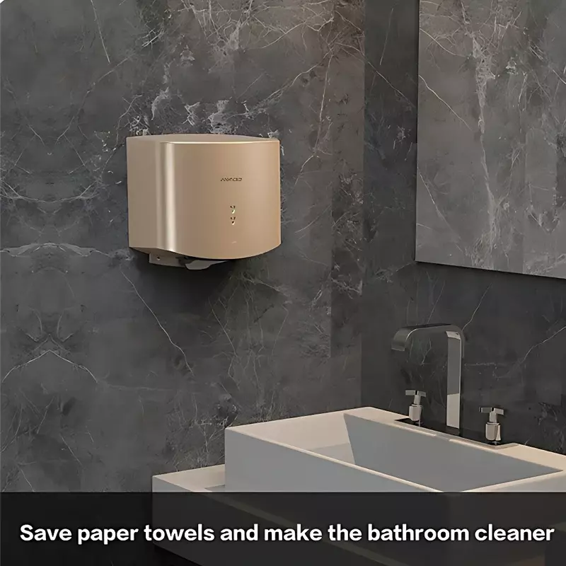 Banheiro automático mão secador com filtro HEPA, Samrt Sensor para WC, Comercial