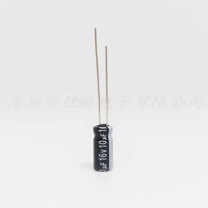 (10 шт.) алюминиевый электролитический конденсатор 16V10UF 6,3x11 мм с длительным сроком службы 16V1 0uF, высокое качество