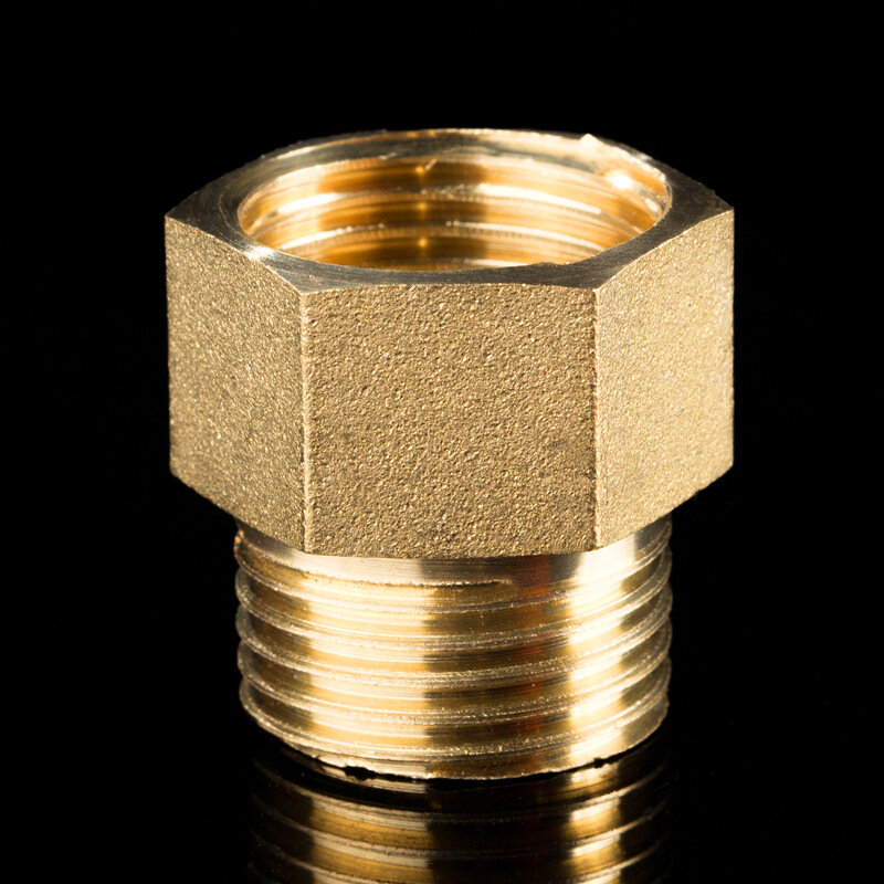 Brass Fitting F/M M10 M12 M14 M16 M18 M20 M22 Female to Male Thread Brass Pipe Connectors Copper Coupler Adapter Threaded joint