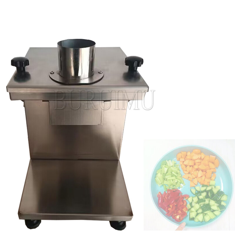 Multifunctional Vegetable Dicing Machine Commercial Carrot Radish Potato Cube  Dicing Cutter Food Processor