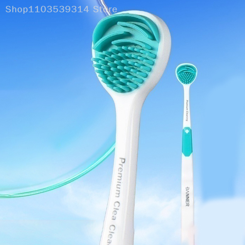 1 pz raschietto per lingua spazzola per lingua pulizia della superficie della lingua spazzole per la pulizia orale detergente alito fresco salute
