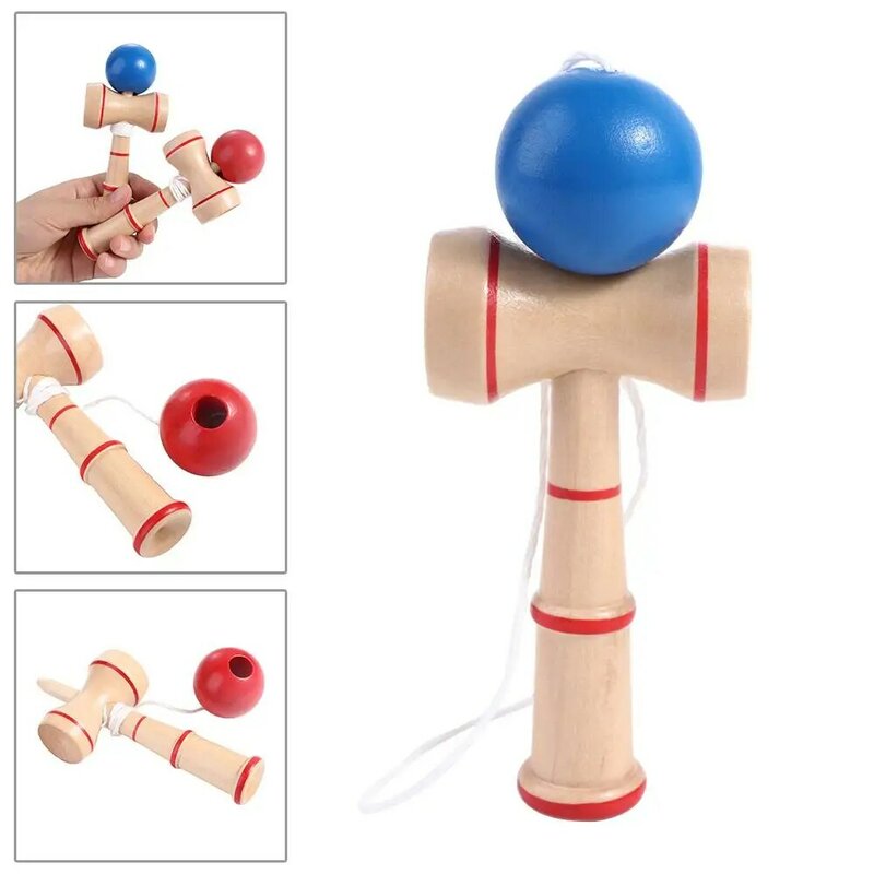 Giocattoli in legno Catch Cup Kendama Game Kendamas Tributejapanese Toy Traditonal Kadoma Vintage Educational Games coordinazione
