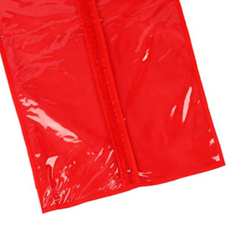 กระเป๋ากันน้ำต่อผมแบบ2X สำหรับร้านเสริมสวยพร้อมที่แขวนสีแดง