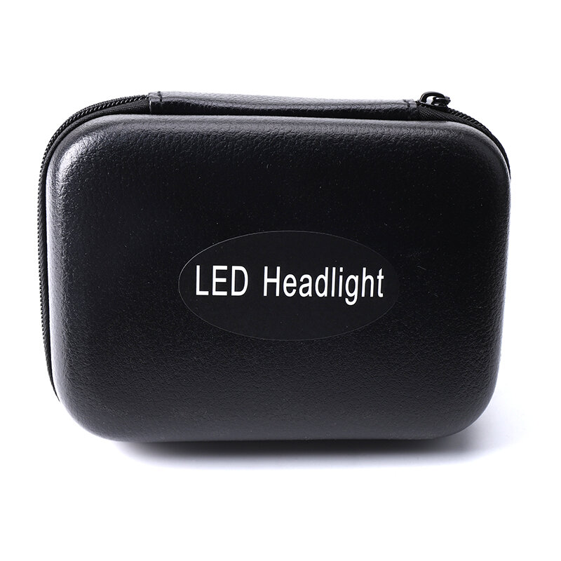 5W Wireless Headlight Headlamp Portable For Dental Loupes Lab Medical Magnifiers With Glasses Clip Yellow Filter