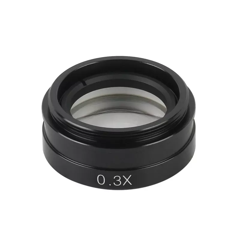 0.3X 0.35X 0.5X 0.75X 1X 2.0X Auxiliary Barlow Lensa Objektif M42 untuk 120X/180X/200X/300X/500X C-mount Lensa Zoom Industri