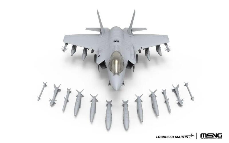LOCKHeed Mark Model Kit, MENG LS-018, F-35I, ADIR (FORÇA ISRAELIAIR), Escala 1:48