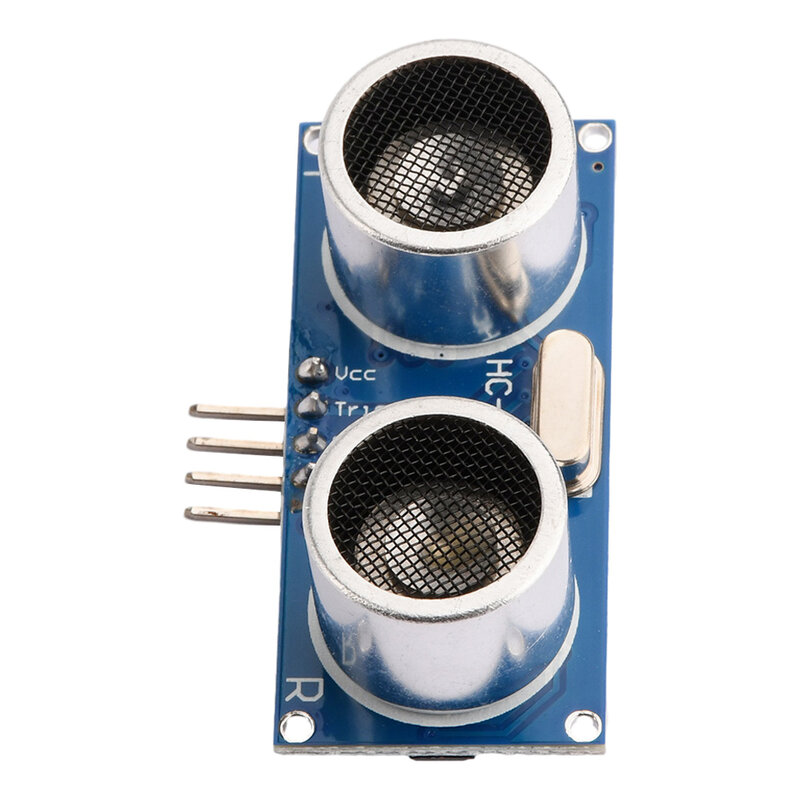 Sensor ultrasonik HC-SR04 DC 5V dengan osilator kristal HCSR04 ke dunia, detektor gelombang ultrasonik pengukur jarak modul Sensor jarak