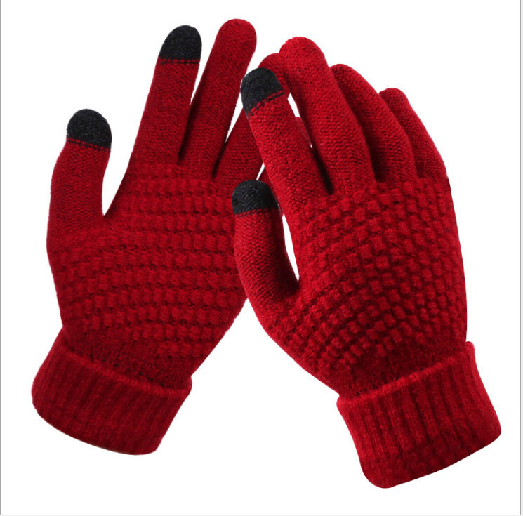 Лыжные перчатки, флисовые термоперчатки, перчатки для сноуборда, мужские и женские зимние велосипедные перчатки