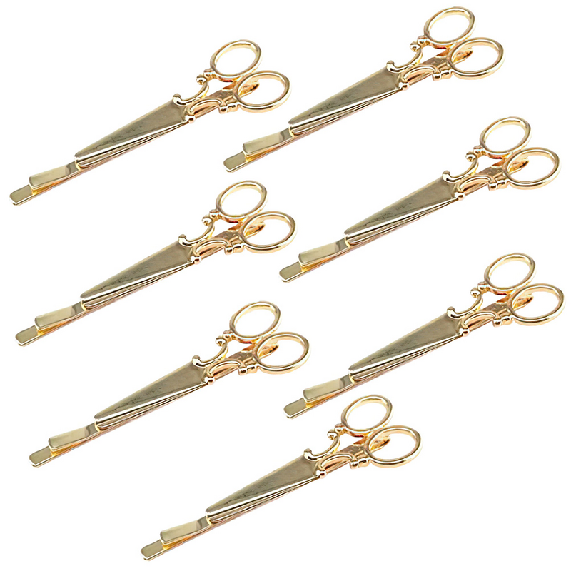 7 pezzi forbici forcina strumenti per lo Styling Clip donna Barrette decorazione accessori ragazze Vintage