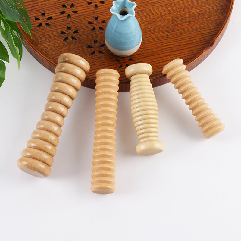 Wooden Foot Roller Wood Care Massage Reflexology Relax Relief Massager Spa Gift Anti Cellulite Foot Massager Care Tool