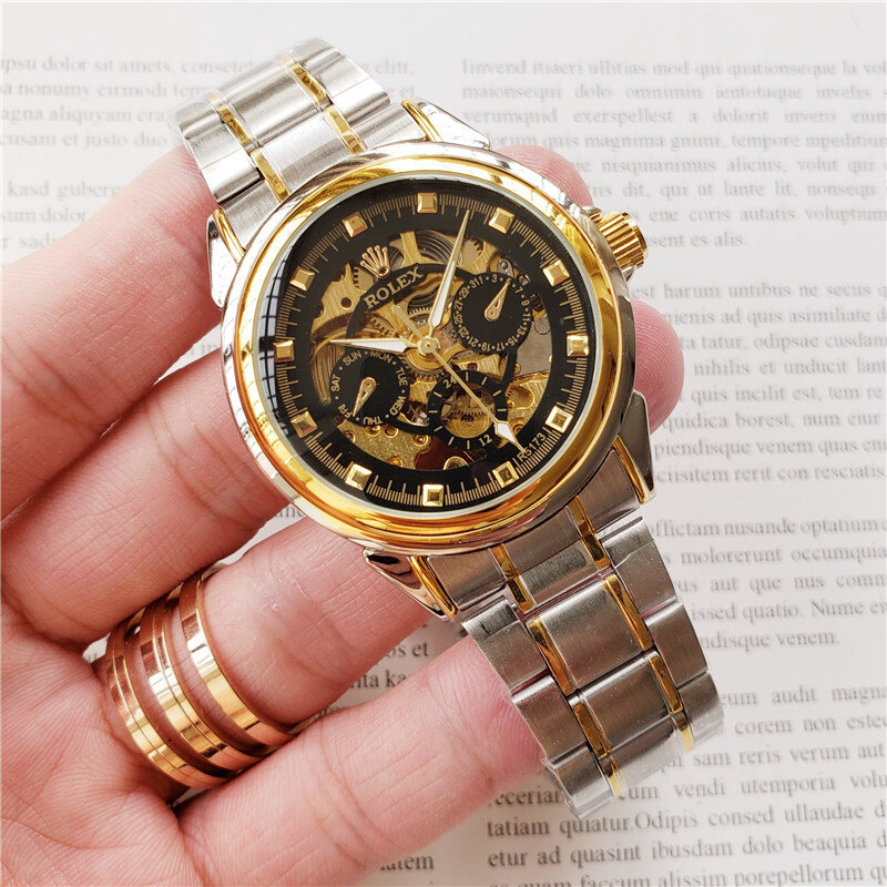Часы наручные кварцевые для мужчин и женщин, классические модные роскошные большие в ретро стиле с бриллиантами