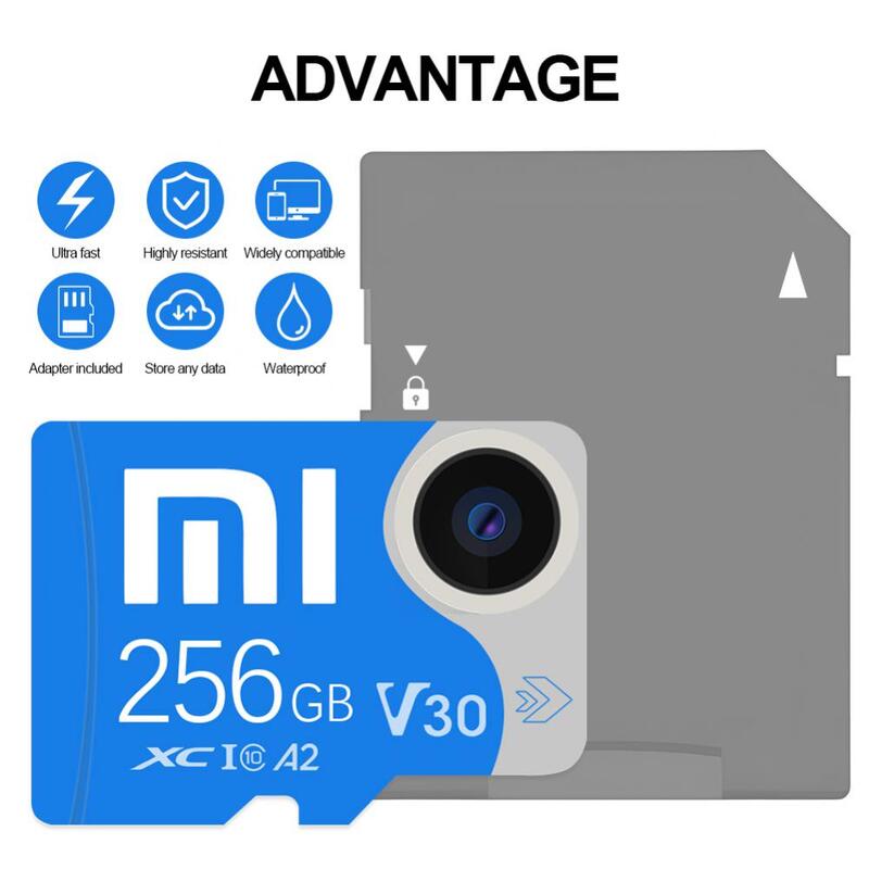 MIJIA-Xiaomi Pro Select Memory Card, Micro TF, Cartão SD, Câmera, Alta Velocidade, Flash, Armazenamento Expandido para Android, 16 GB, 512GB, 1TB