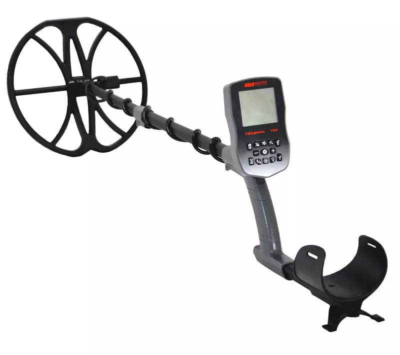 T90 waterproof professional  gold silver treasure hunter underground metal detector with wireless headphone and 12" DD Coil