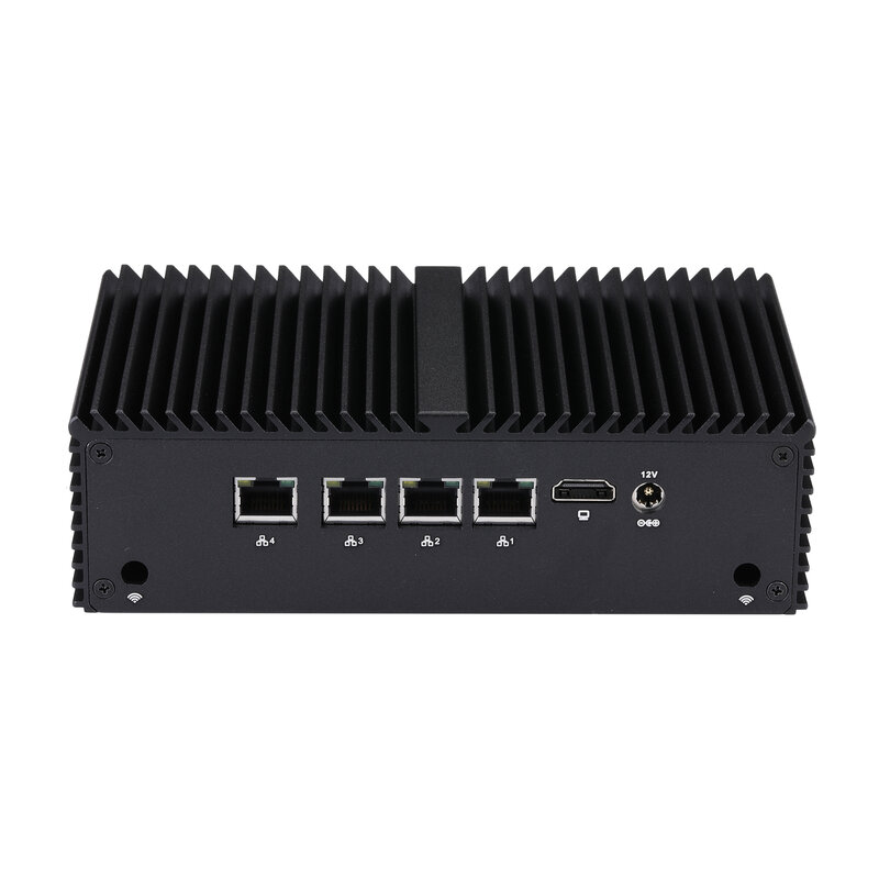 Qotom Mini PC 4 Lan Celeron J6412 AES-NI Core 2GHz 2USB2.0 2USB3.0 Cửa Ngõ Tường Lửa Router Mini PC Q790G4