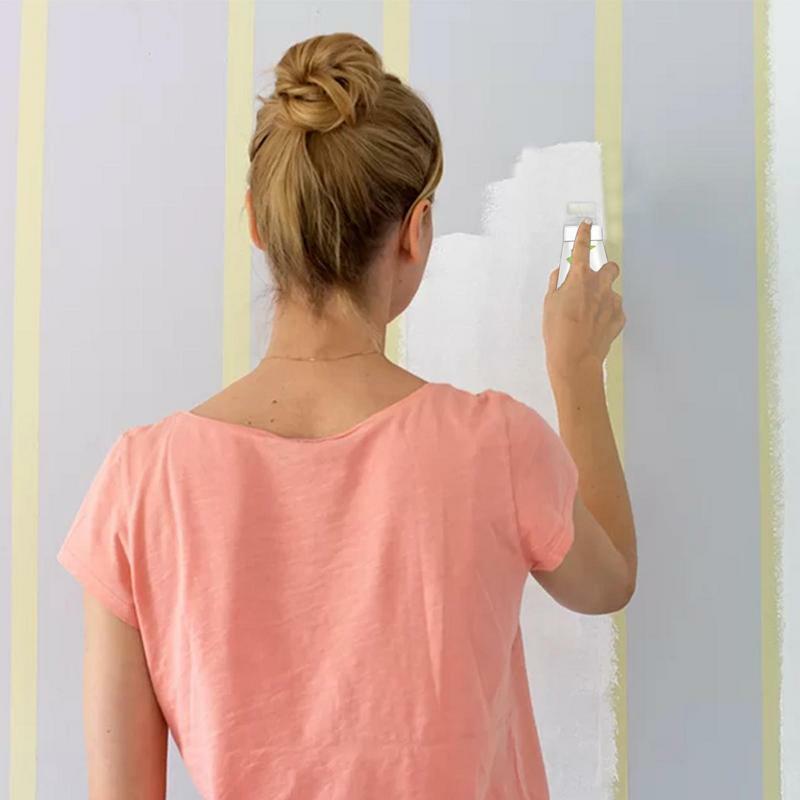 Cepillo de rodillo pequeño para parches de pared, pasta de pintura reacondicionada, respetuoso con el medio ambiente, elimina manchas en la pared del hogar