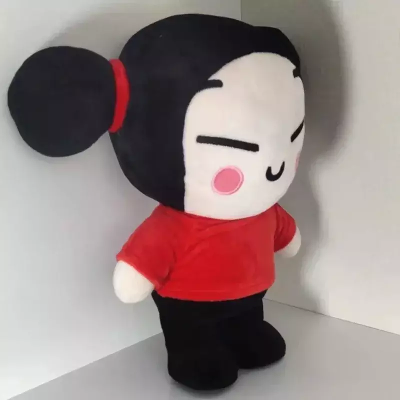 Mainan Mewah Pucca dan Garu 25Cm Boneka Gaya Tiongkok Boneka Figur Bantal Tidur Hadiah Ulang Tahun Pasangan Pernikahan