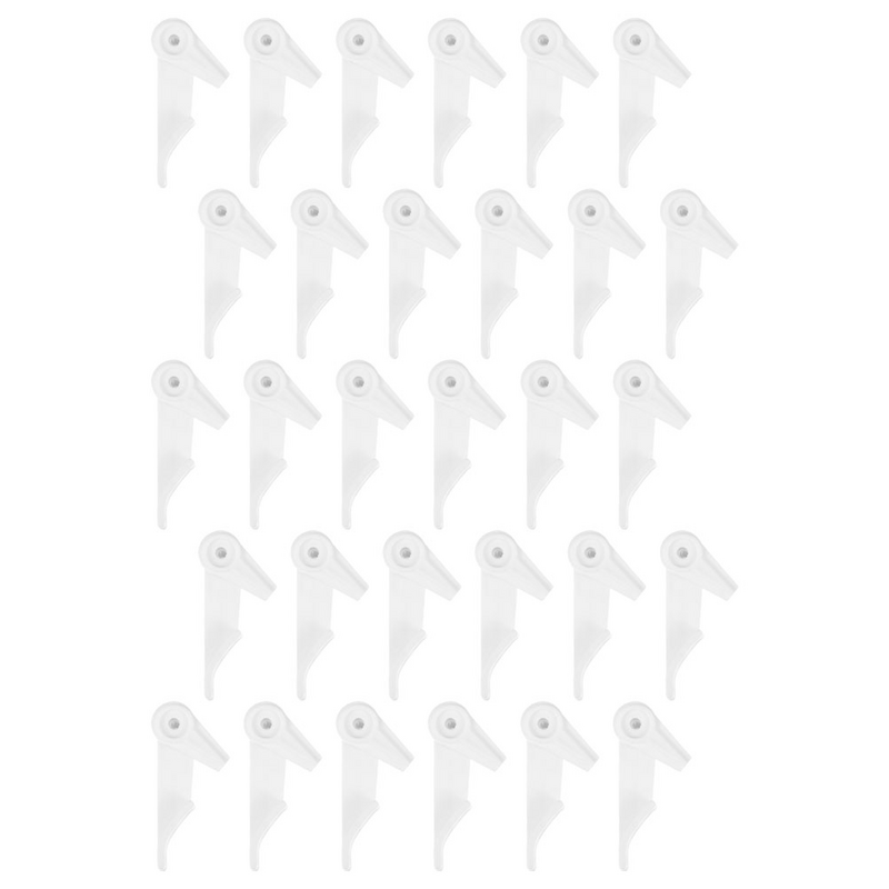 30 Pcs Shade Buckle Ceiling Lamp Light Thickened Clasp House Accessories for Home Household Plastic Fixing