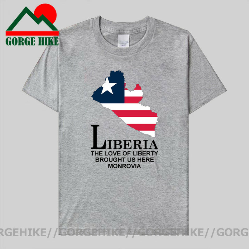 Liberia Liberian LBR Monrovia mens new t shirt men Fashion tops Short Sleeve sports clothes national team summer cotton t-shirt