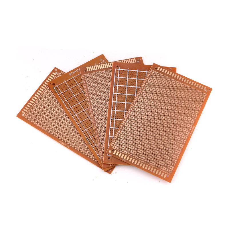 5 pz 9x15 9*15cm singolo lato prototipo PCB scheda universale sperimentale bachelite piastra di rame Circuirt Board giallo