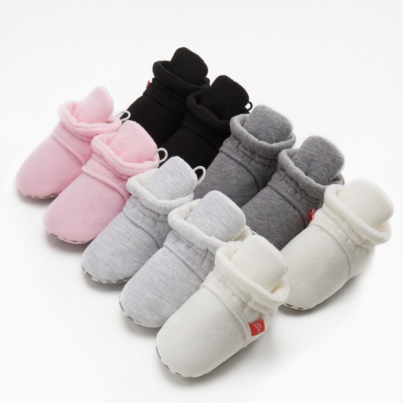 Buty dla noworodków zimowe butki na śnieg ciepłe buty z polaru dla dziewczynek miękkie antypoślizgowe łóżeczko dziecięce buty zapatos para bebe