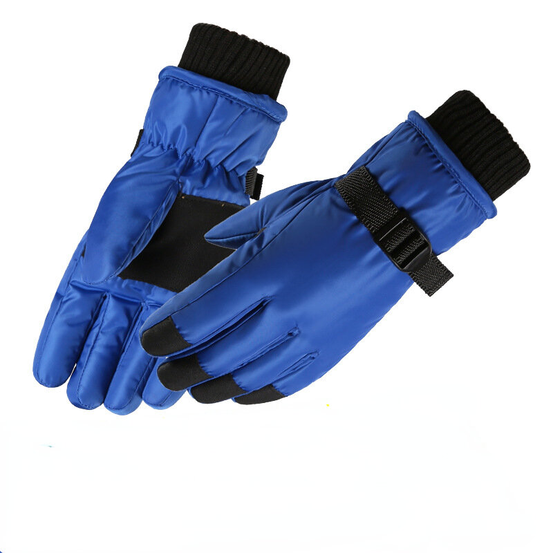 Nowa modna rękawiczka z długimi rękawami dla dzieci rękawice narciarskie wiatroszczelna wodoodporna antypoślizgowa Snowboard zagęszczona ciepła zima musi