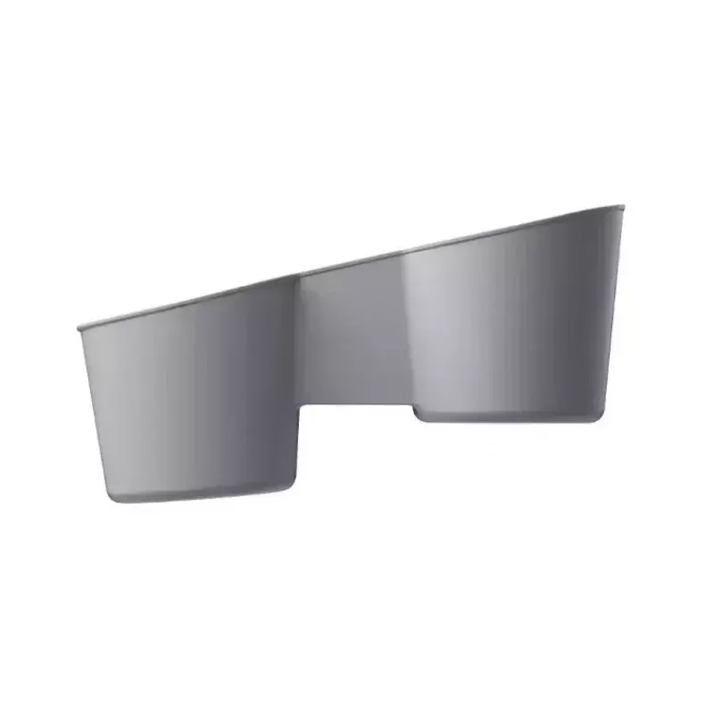 테슬라 모델 X S 실리콘 물컵 홀더 액세서리, 방수 콘솔 컵 거치대 삽입, 이중 구멍 거치대 2023-2024
