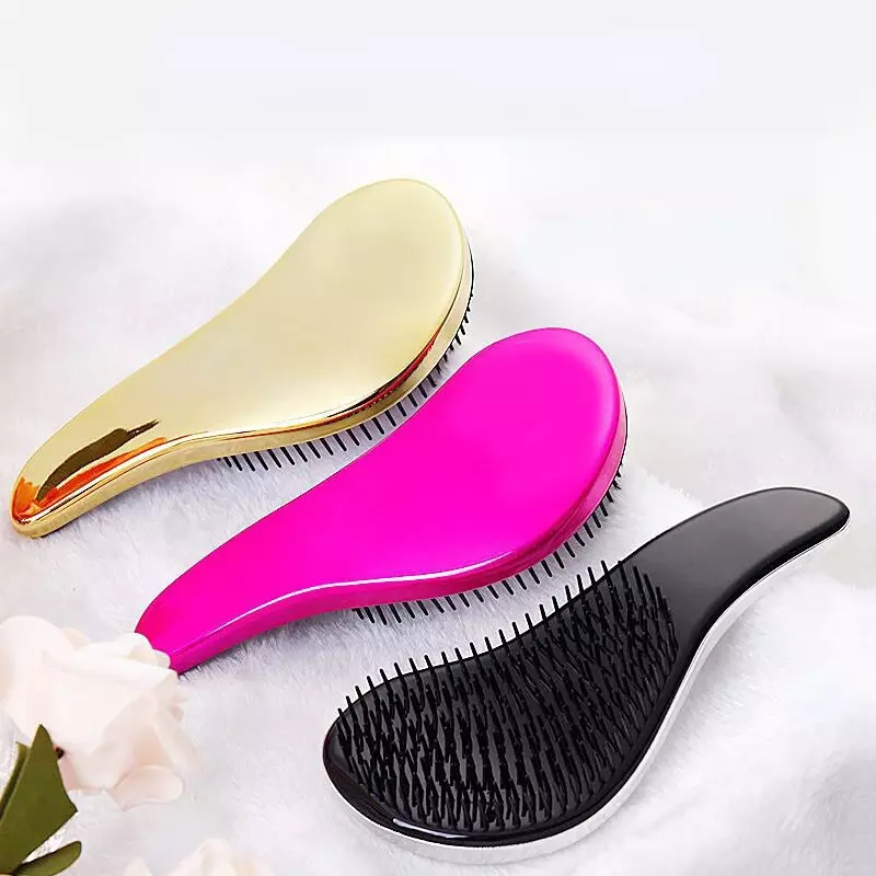 Magic Anti-static TT Comb Head Massage Hair Brush Tangle Detangle Air Cushion Hair Brushes Comb Salon Barber Hair Styling Tools