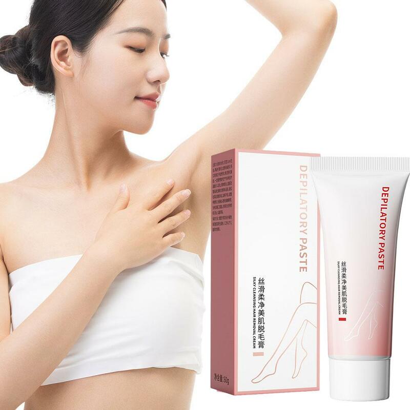 Depilatory Cream 60g Whole Body Gentle Depilatory Cream Summer Hair Removal Cream Non-irritating For Women And Man W0b1