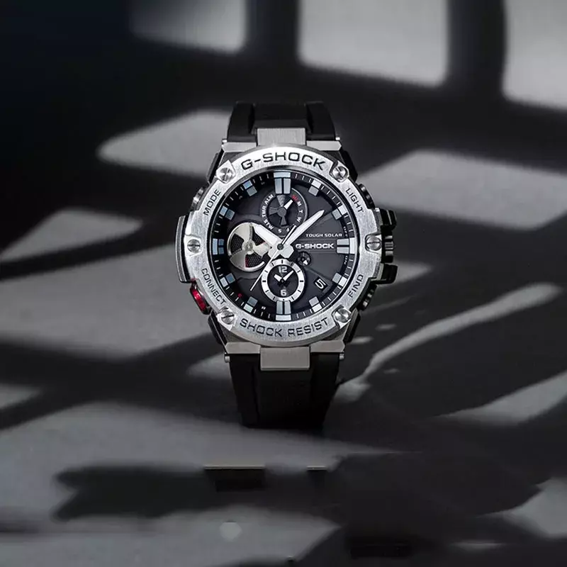 G-SHOCK Metal Men's Waterproof Watch GST-B100 Steel Heart of Darkness Quartz Men's Stainless Steel Watch  Men's Wristwatch Clock