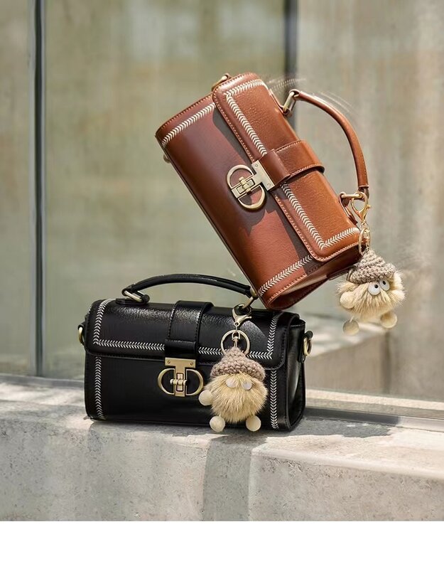 Женская сумка DROZENO, новинка 2024, популярная сумка через плечо, женская кожаная поясная сумка
