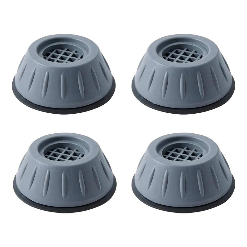 Coussretours de pied universel pour machine à laver, base de rouleau de roue ondulée, absorbant, anti-alde, anti-vib, humidité élevée, base de réfrigérateur