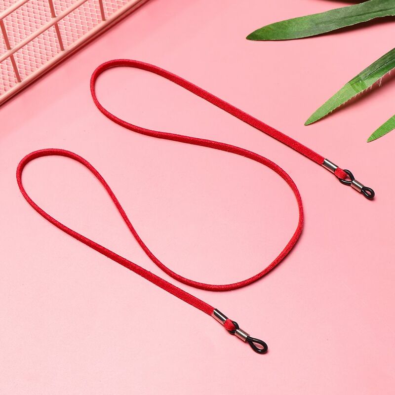 Fashion Leather High Elasticity Sunglass Strap Cord Holder Glasses Necklace Reading Glasses Chain