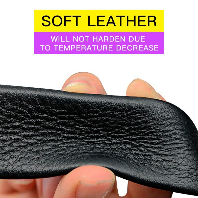 Cinturón de negocios de cuero sintético de alta calidad con patrón de licche, 1 unidad