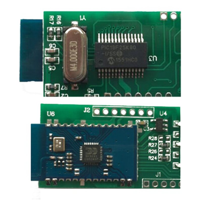 Bluetooth elm327 auto v5.0 dual double 2pcb pic18f25k80 chip mini inter face check v5.0 für 2016-2019 auto diagnose tool