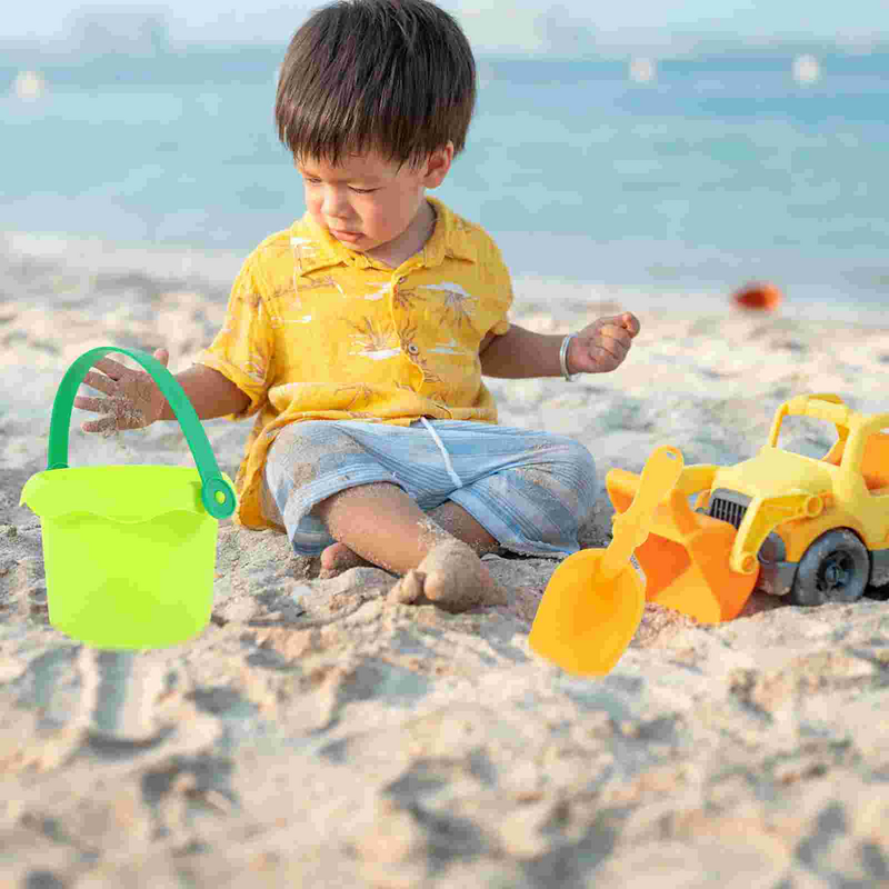 Sand Play Tool secchio da spiaggia secchi giocattoli per bambini bambini piscine pale per bambini da neve