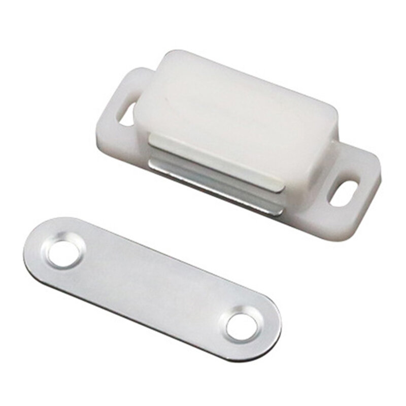 Magnetic Cabinet Catch Hardware Reliable Replacement Safe White/Brown/Black 1 Pc Door Cabinet Suction Brand New