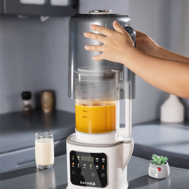 Multi-função Wall Breaker Household Cooking Machine, Full-Automatic Aquecimento Máquina De Leite De Soja, Designer De Luxo, Alta Qualidade