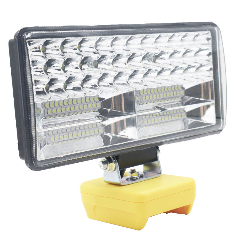 Lampes de travail LED pour voiture, lampes de poche, torche électrique, budgétaire pour Dewalt, 18V, 20V, 60V, batterie Eddie ion, DCBDAVI, CB206, DCB609