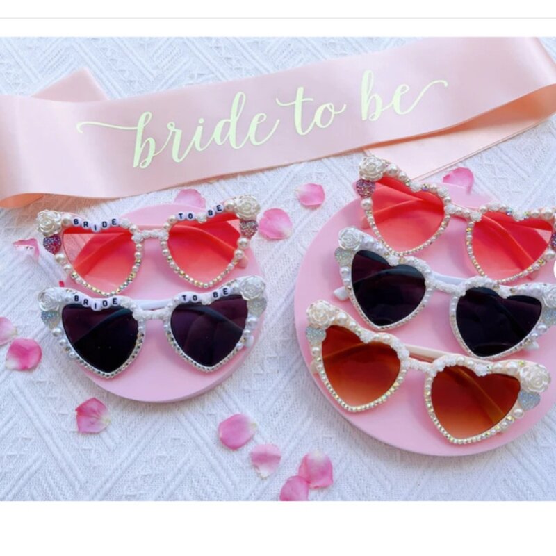Летние солнцезащитные очки для свадебной вечеринки, аксессуары для украшения дома, праздника, фотосъемки