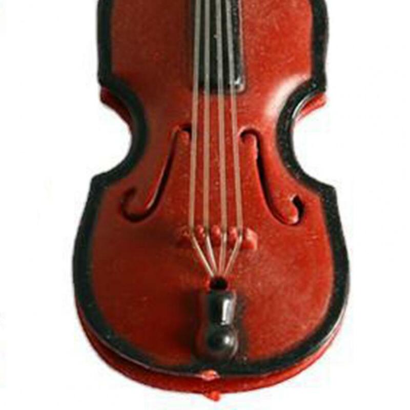 ミニドールハウスバイオリン1/12スケールミニチュアドールハウスバイオリン装飾人形アクセサリー
