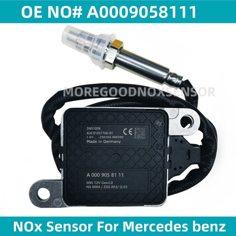 Sonda Sensor de nitrogênio e oxigênio NOx para Mercedes-Benz, Original, Novo, A0009058111, W213, W222, W205, W177
