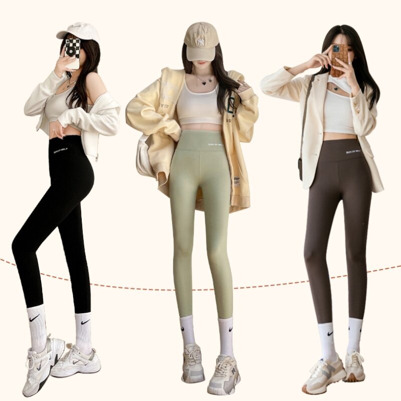 Seamless Pantyhose Leggings for Women's Pants Tights One Piece Female Clothing High Waist Workout Scrunch Fitness Gym Wear