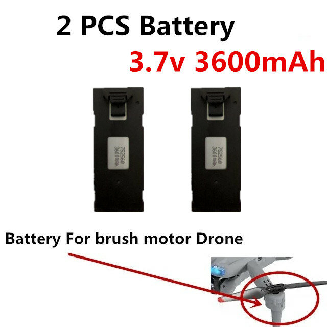 P18 Max RC Drone Battery 3.7v 1800mAh Propeller Maple Leaf For P18 Drone Parts Original Accessories P18  Max Drone Battery