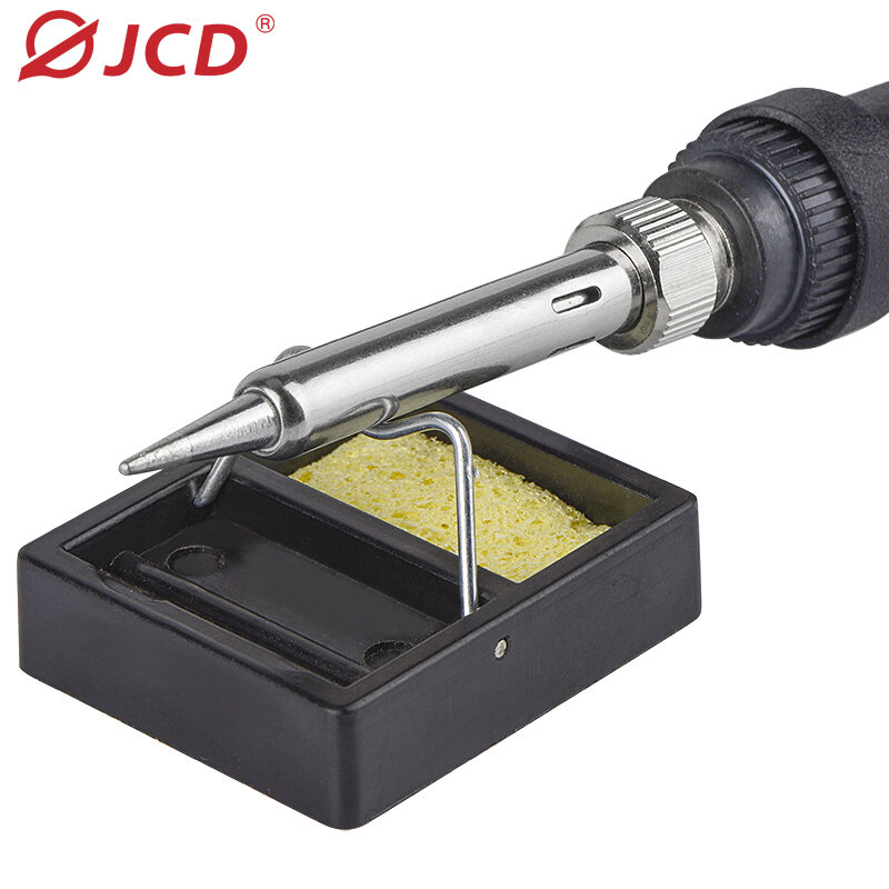 JCD-Support de fer à souder électrique, tampons métalliques, station de support générique à haute température, éponge à souder propre