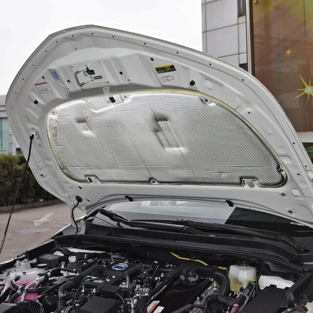 เครื่องยนต์ผ้าฝ้ายกันไฟฝากระโปรงท้ายรถฉนวนกันความร้อนกันเสียงสำหรับรถ Toyota Corolla 2019 2020 2021 2022 2023 E210 Z