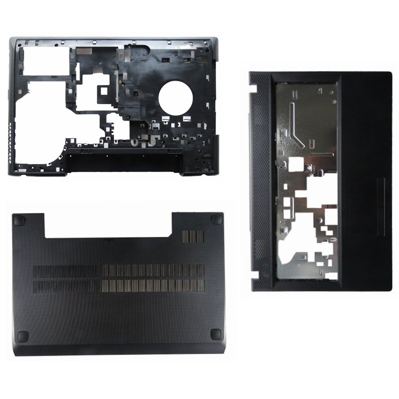 GZEELE ใหม่สำหรับ Lenovo G500 G505 G510 G590 แล็ปท็อปกลับฐานด้านล่างกรณีฝาครอบด้านหลังสีดำ AP0Y0000C00 E