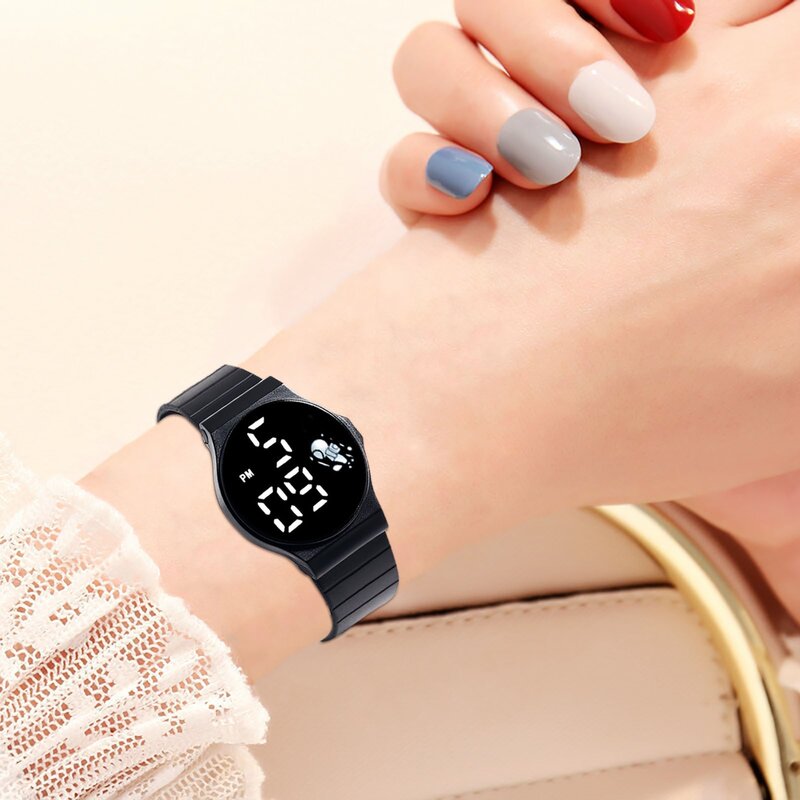 Orologio sportivo alla moda per bambini orologio digitale a Led Unisex impermeabile per bambini cinturino in Silicone ultraleggero orologio da polso per ragazze adolescenti